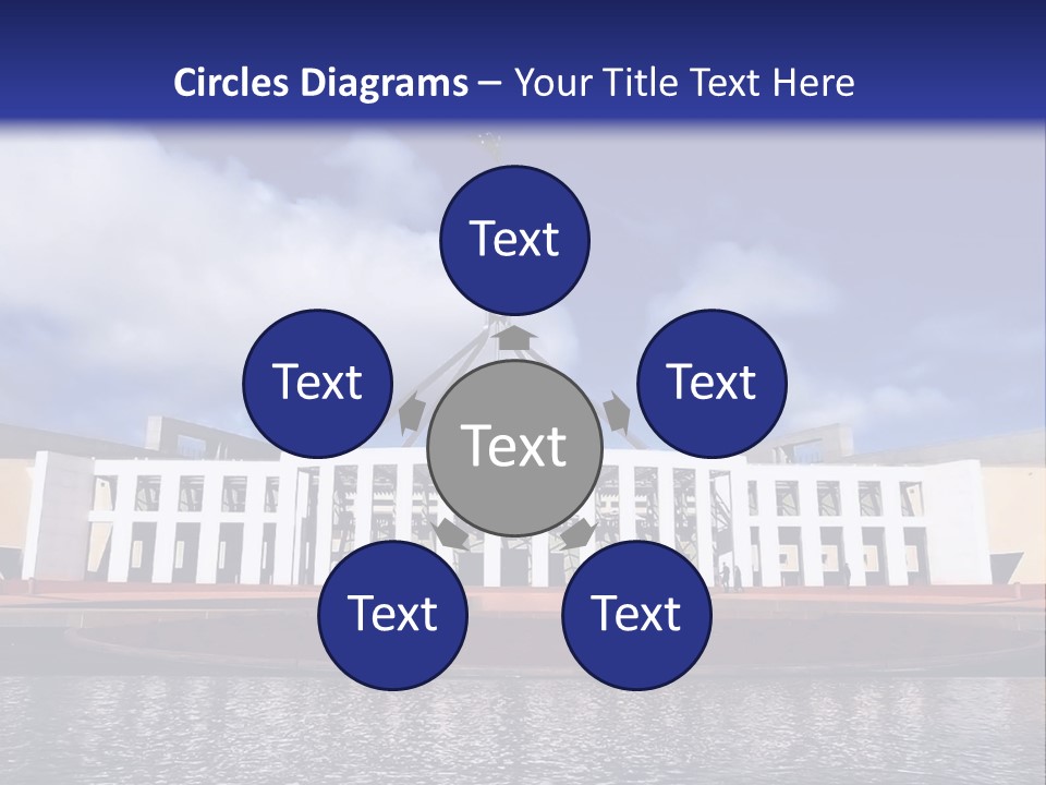 Horizon Icon Canberra PowerPoint Template