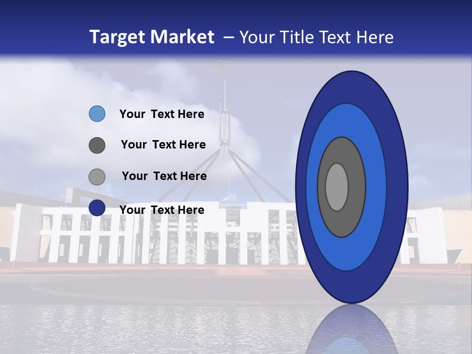 Horizon Icon Canberra PowerPoint Template