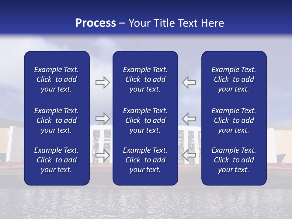 Horizon Icon Canberra PowerPoint Template