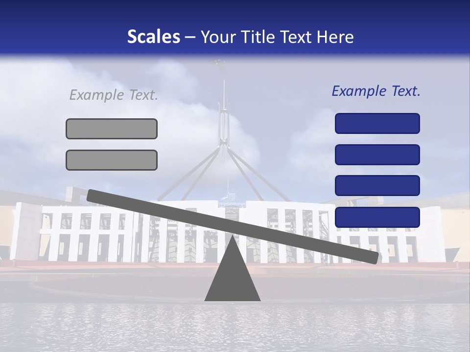Horizon Icon Canberra PowerPoint Template