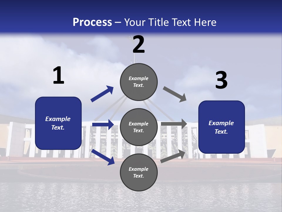 Horizon Icon Canberra PowerPoint Template