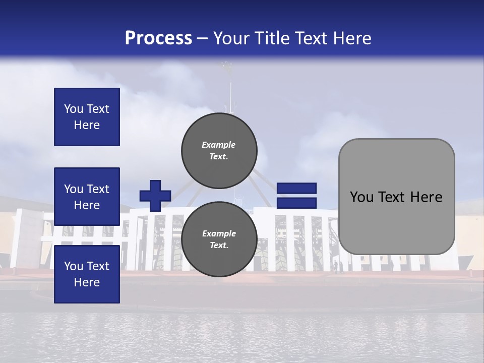 Horizon Icon Canberra PowerPoint Template