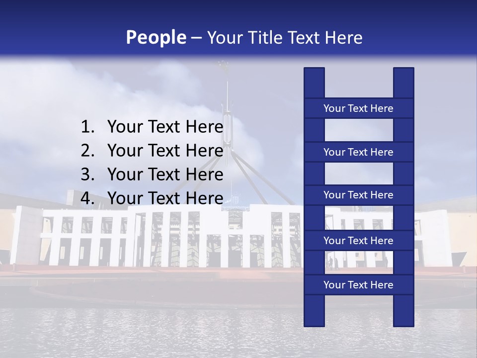 Horizon Icon Canberra PowerPoint Template