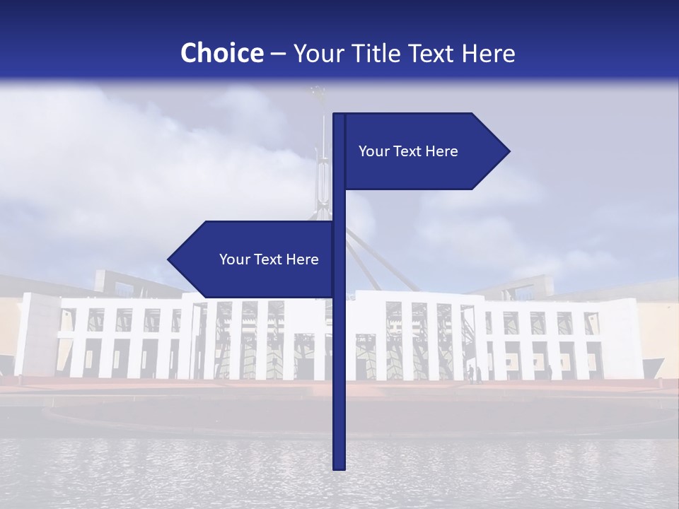 Horizon Icon Canberra PowerPoint Template