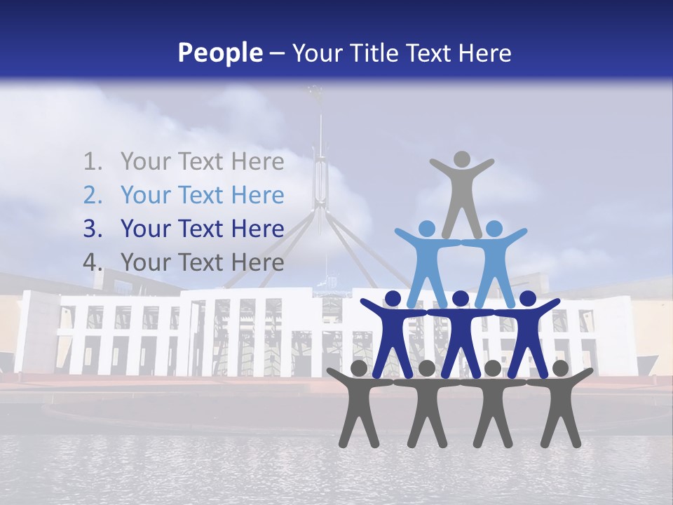 Horizon Icon Canberra PowerPoint Template