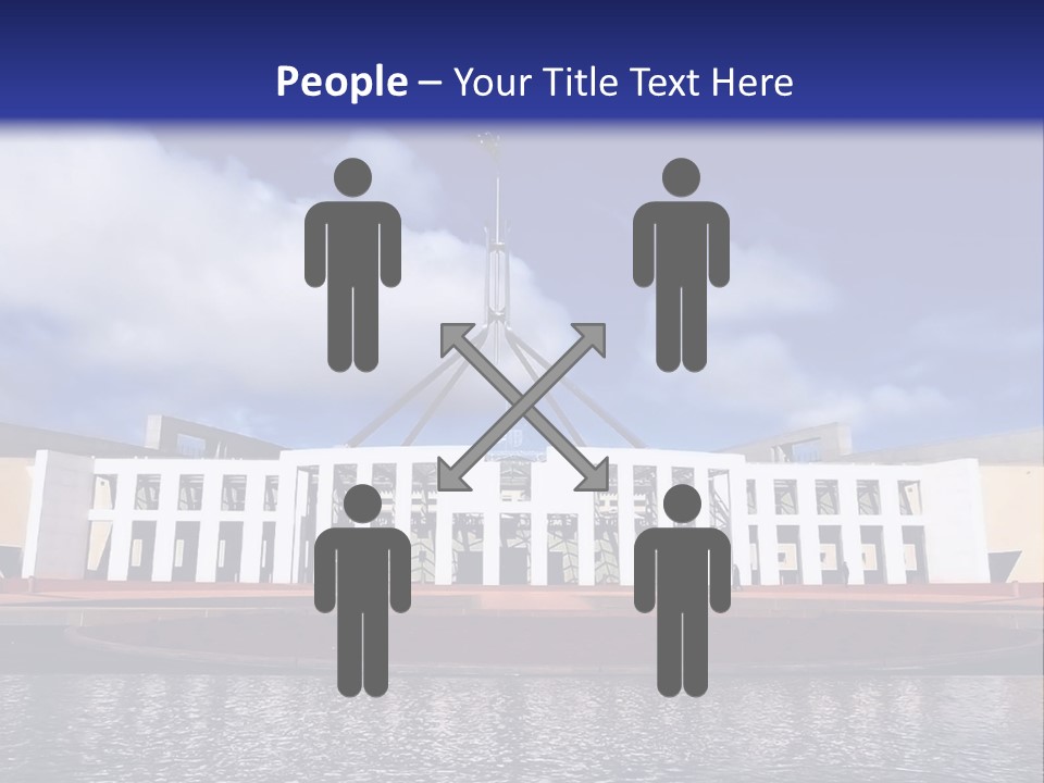 Horizon Icon Canberra PowerPoint Template