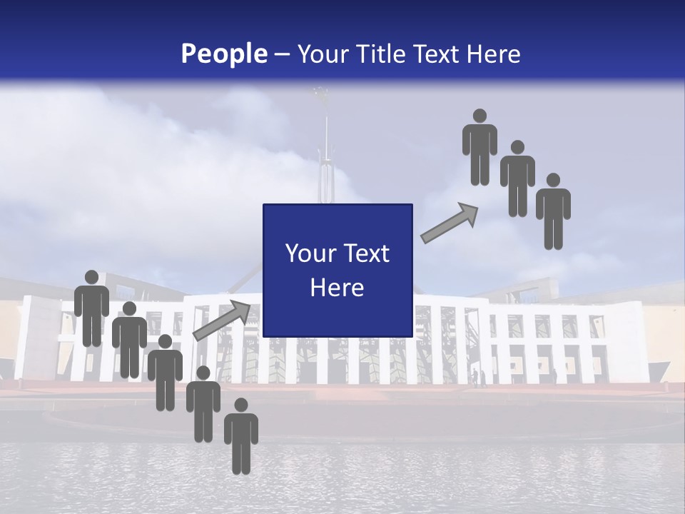 Horizon Icon Canberra PowerPoint Template
