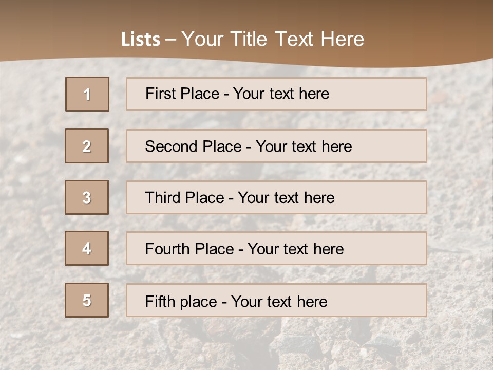 Old Floor Stone PowerPoint Template
