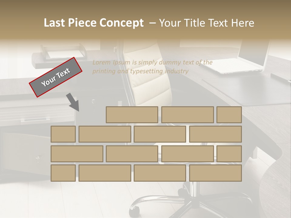 Tulle Manager Key PowerPoint Template