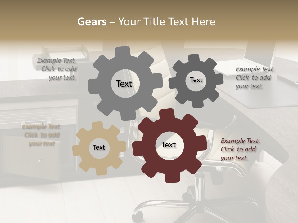 Tulle Manager Key PowerPoint Template