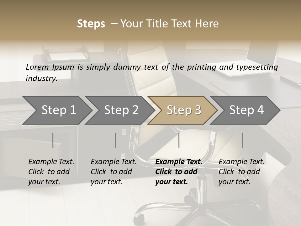 Tulle Manager Key PowerPoint Template