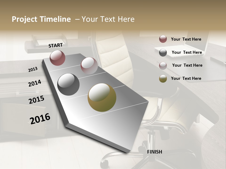 Tulle Manager Key PowerPoint Template