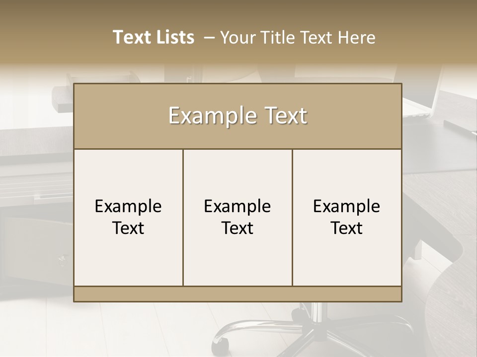 Tulle Manager Key PowerPoint Template