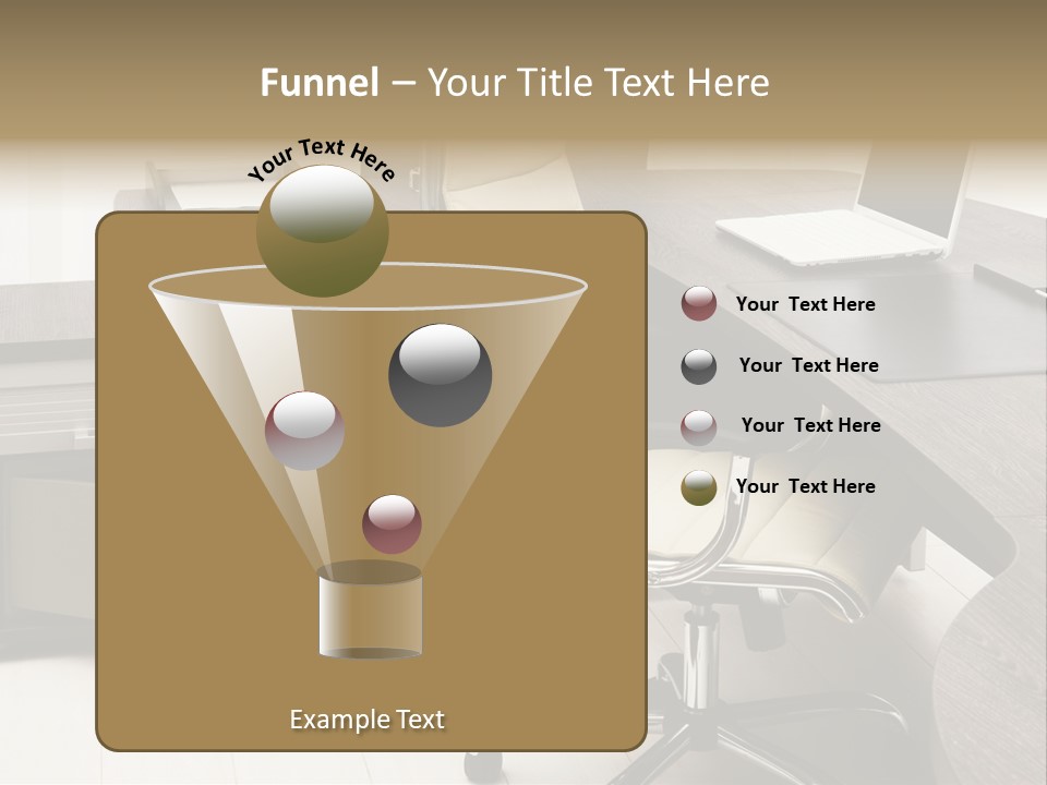 Tulle Manager Key PowerPoint Template