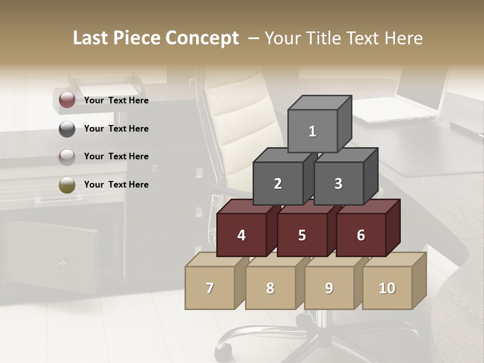Tulle Manager Key PowerPoint Template