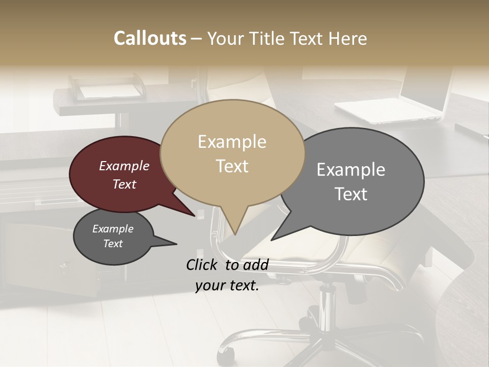 Tulle Manager Key PowerPoint Template