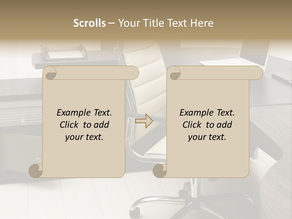 Tulle Manager Key PowerPoint Template