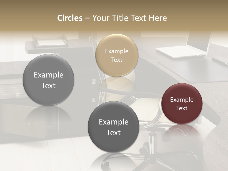 Tulle Manager Key PowerPoint Template