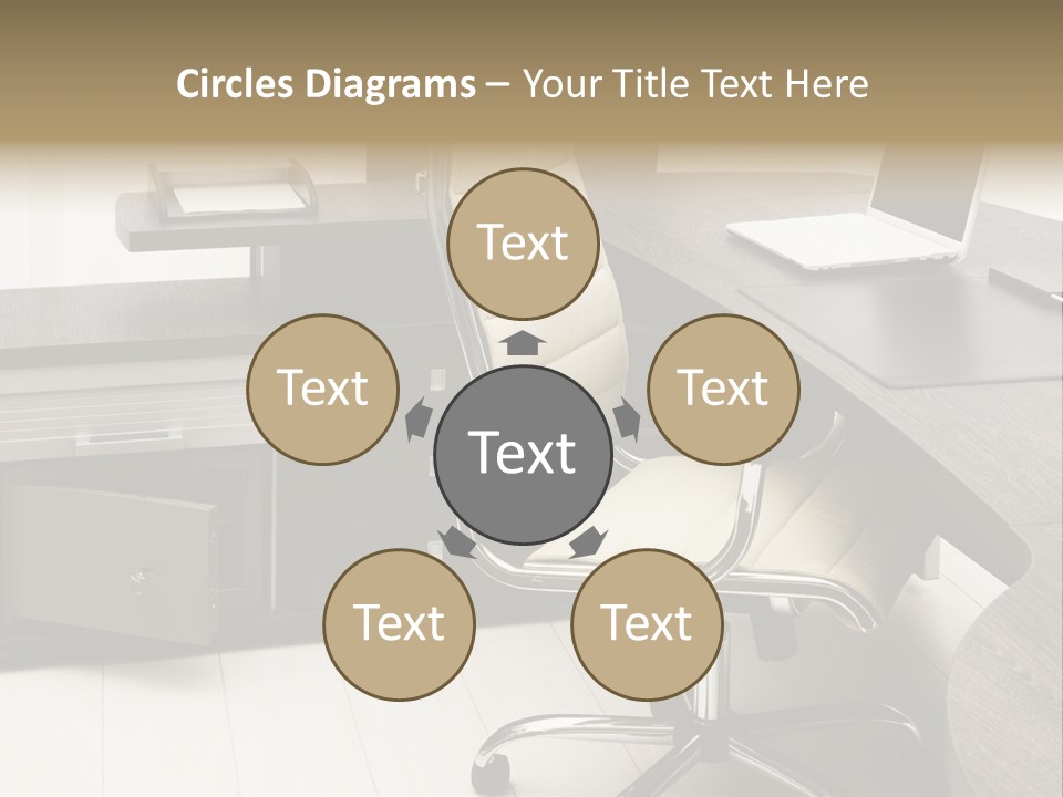 Tulle Manager Key PowerPoint Template