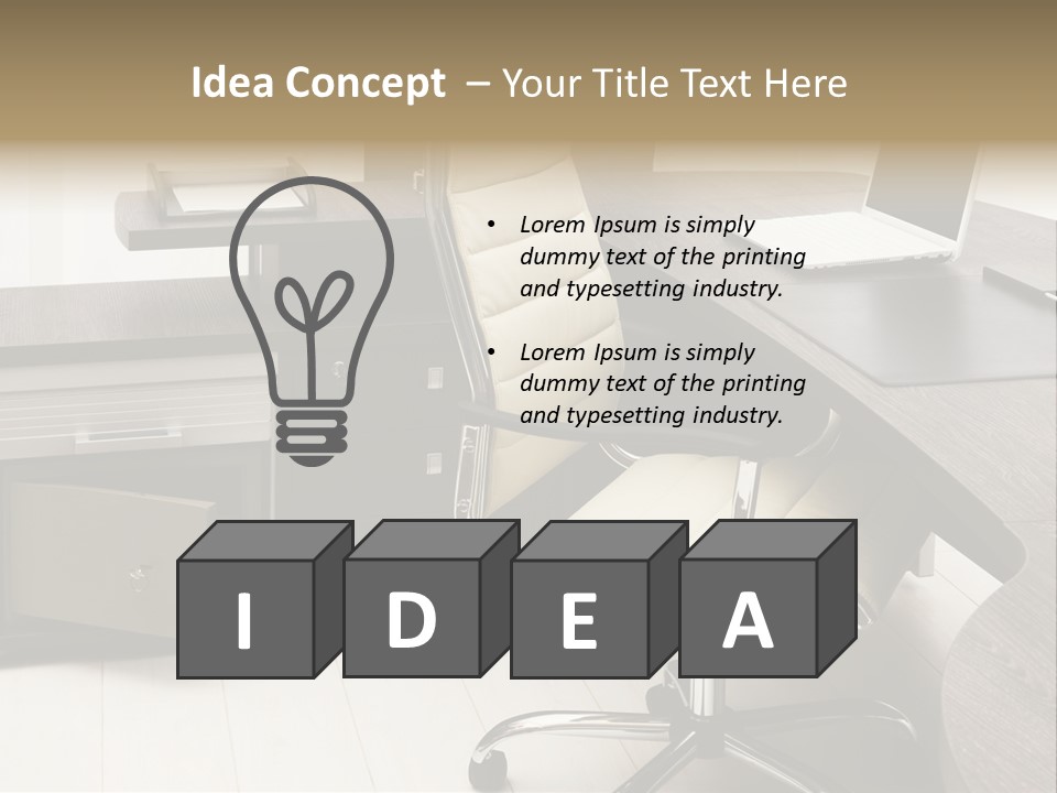 Tulle Manager Key PowerPoint Template