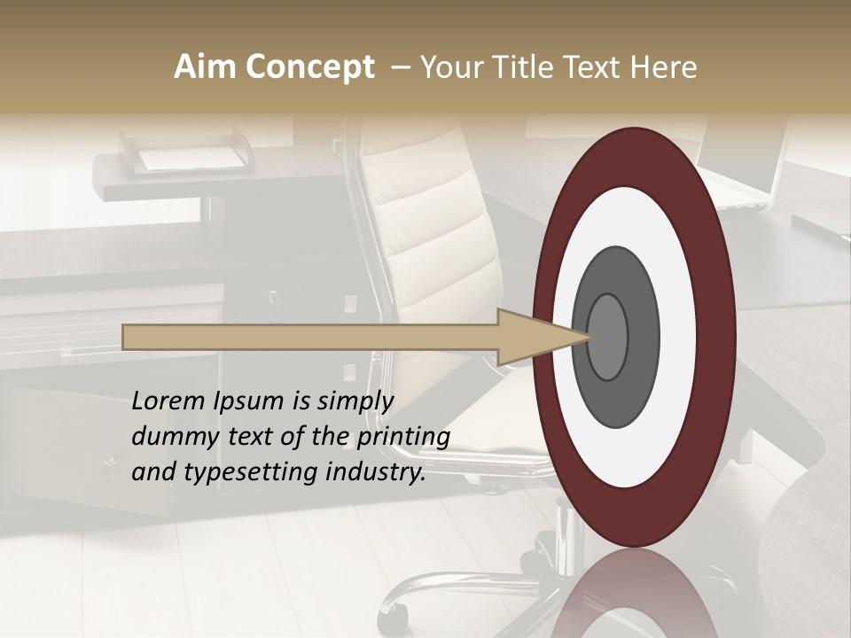 Tulle Manager Key PowerPoint Template