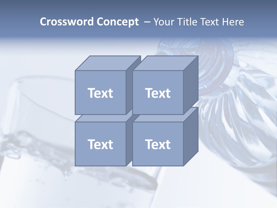 Drinking Water Pouring Health PowerPoint Template