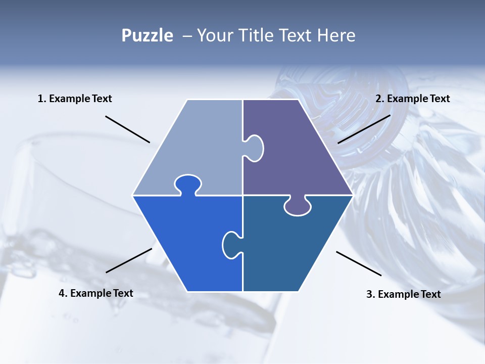 Drinking Water Pouring Health PowerPoint Template