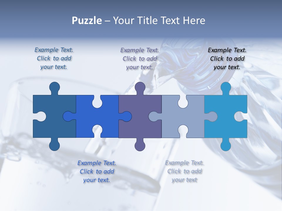 Drinking Water Pouring Health PowerPoint Template