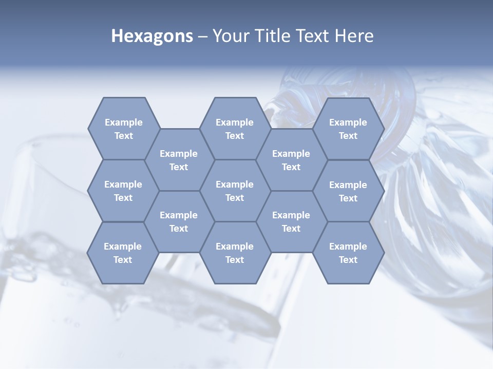 Drinking Water Pouring Health PowerPoint Template