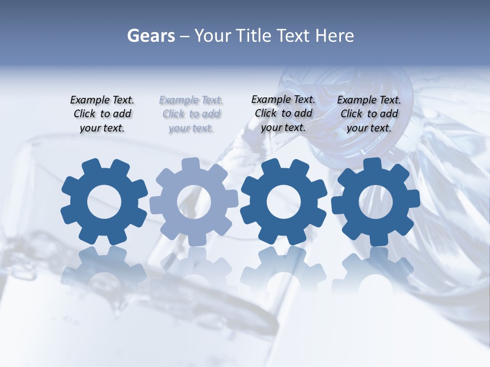 Drinking Water Pouring Health PowerPoint Template