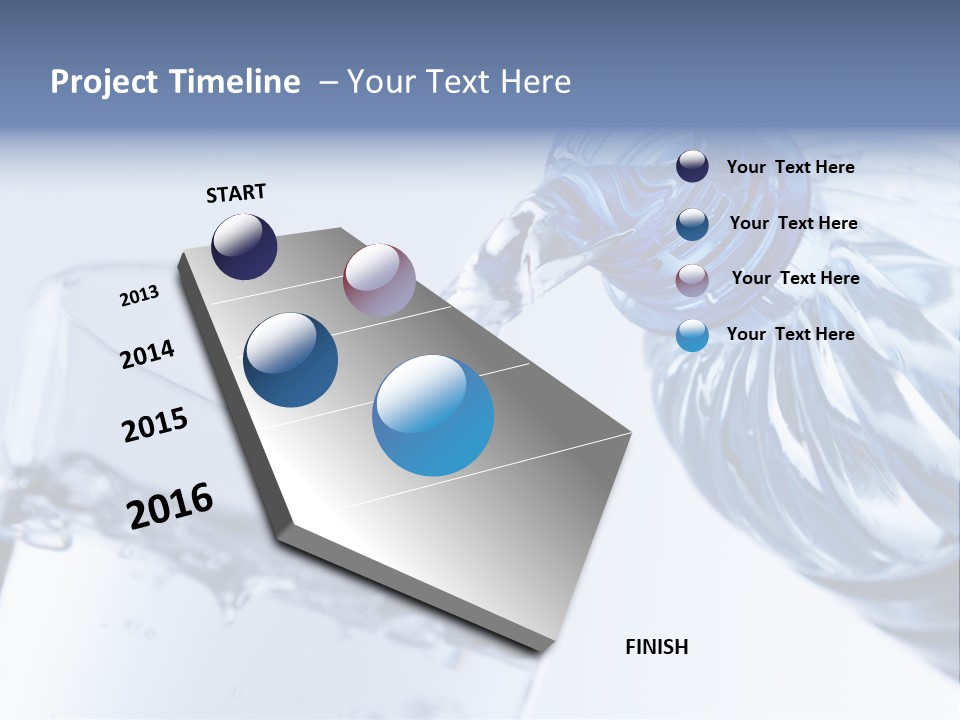 Drinking Water Pouring Health PowerPoint Template