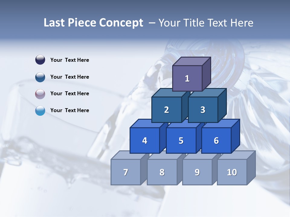 Drinking Water Pouring Health PowerPoint Template