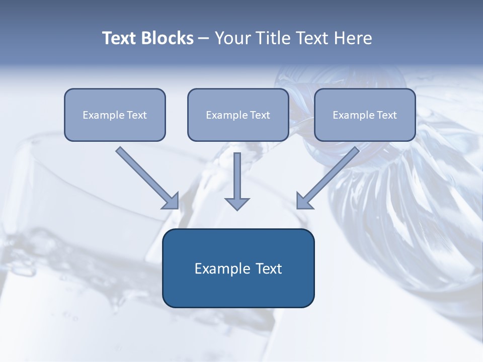 Drinking Water Pouring Health PowerPoint Template