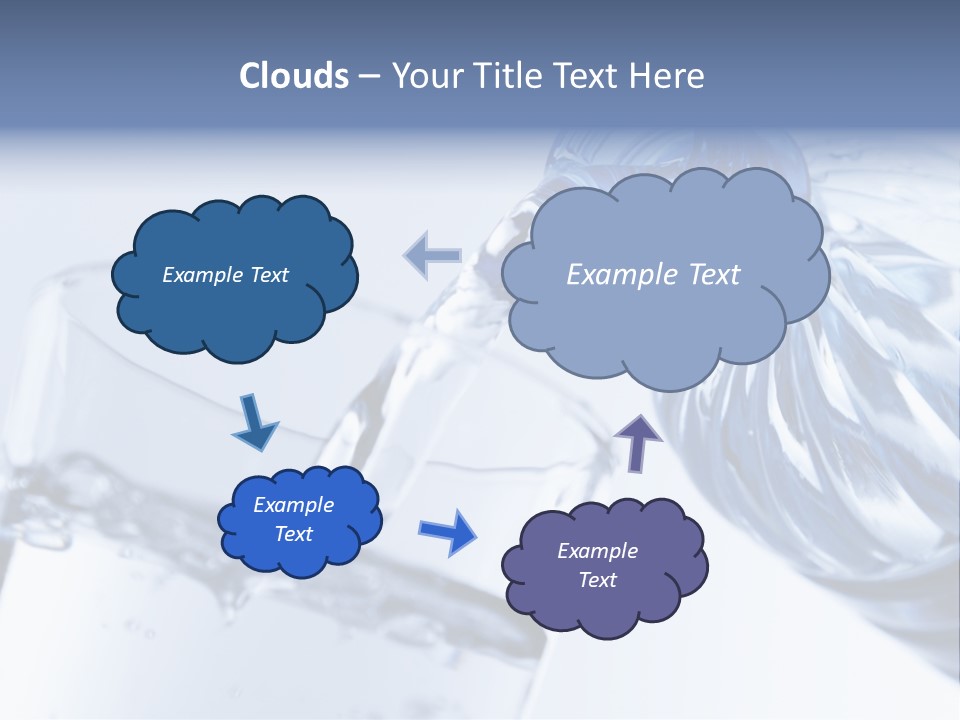 Drinking Water Pouring Health PowerPoint Template