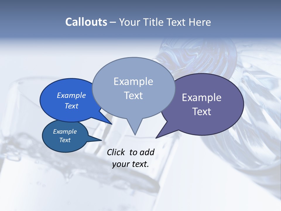 Drinking Water Pouring Health PowerPoint Template