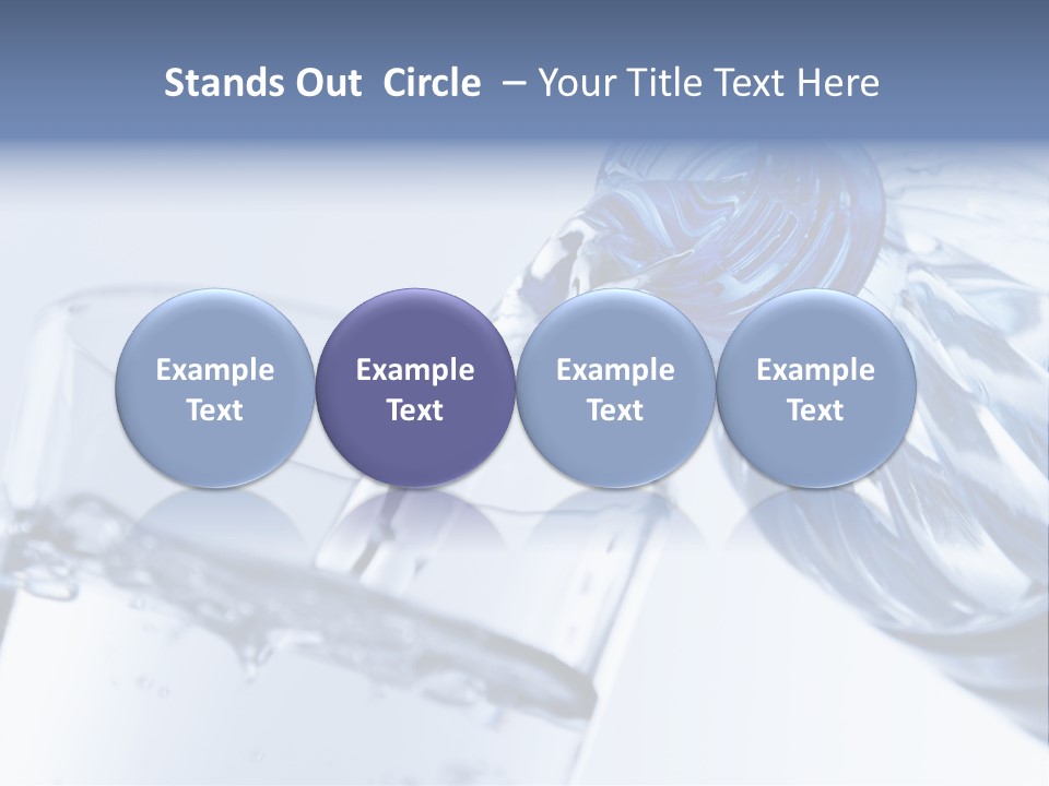 Drinking Water Pouring Health PowerPoint Template