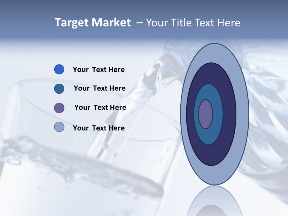 Drinking Water Pouring Health PowerPoint Template