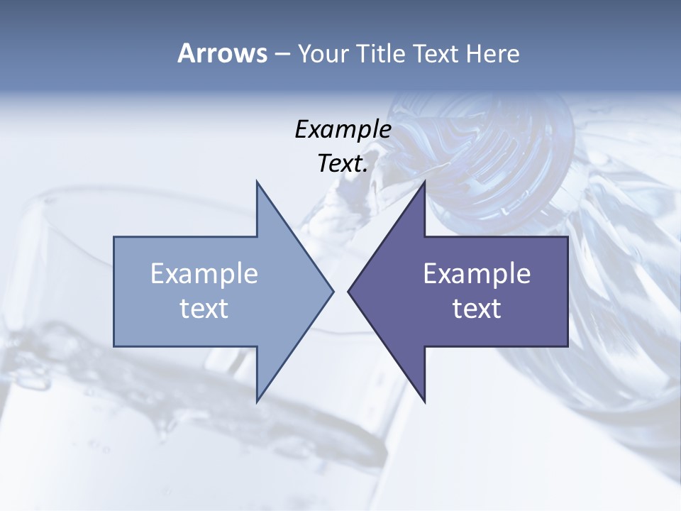 Drinking Water Pouring Health PowerPoint Template