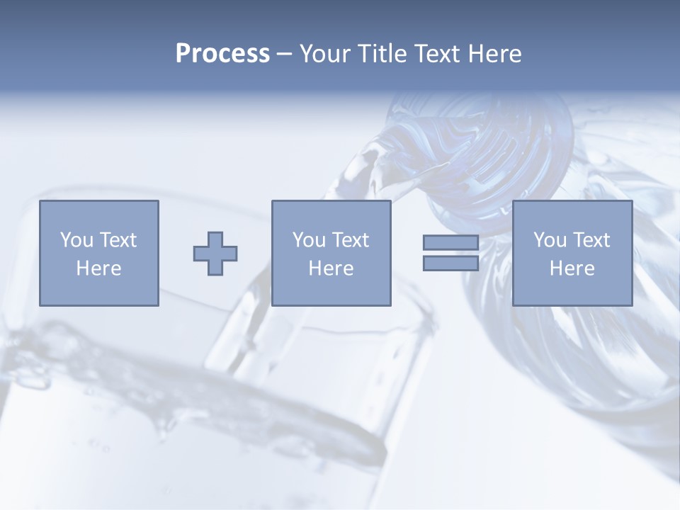 Drinking Water Pouring Health PowerPoint Template
