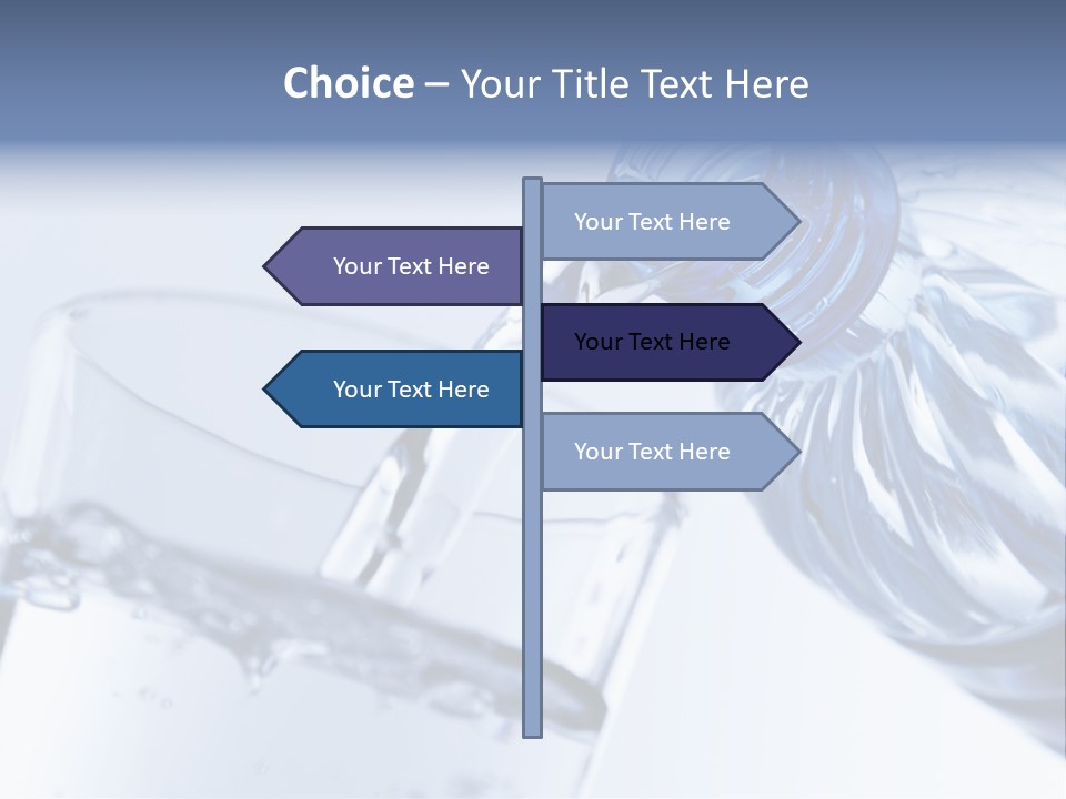 Drinking Water Pouring Health PowerPoint Template