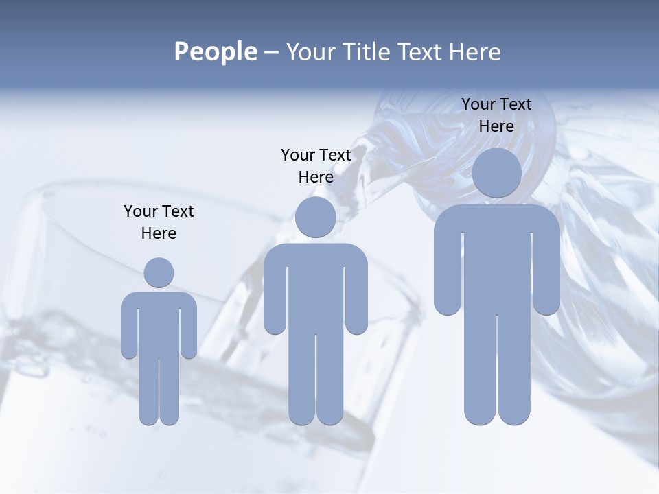 Drinking Water Pouring Health PowerPoint Template