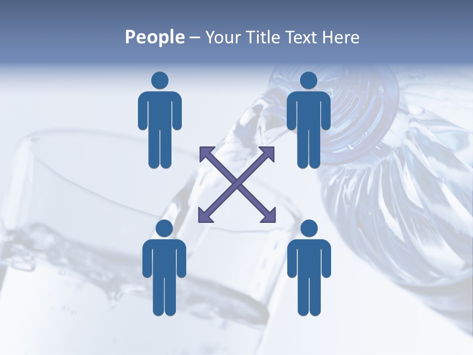 Drinking Water Pouring Health PowerPoint Template