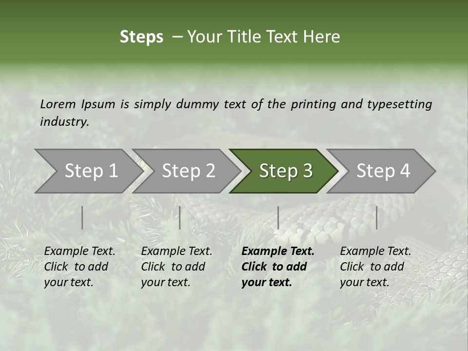 Natrix Natrix Grass Snake With Tongue Out Natrix PowerPoint Template