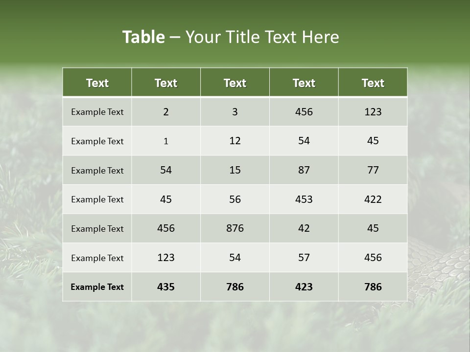 Natrix Natrix Grass Snake With Tongue Out Natrix PowerPoint Template