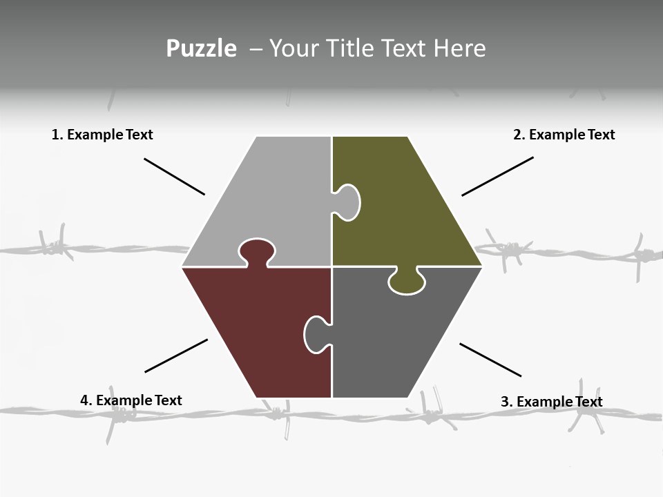 Frame Security Avert PowerPoint Template