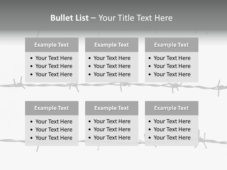 Frame Security Avert PowerPoint Template