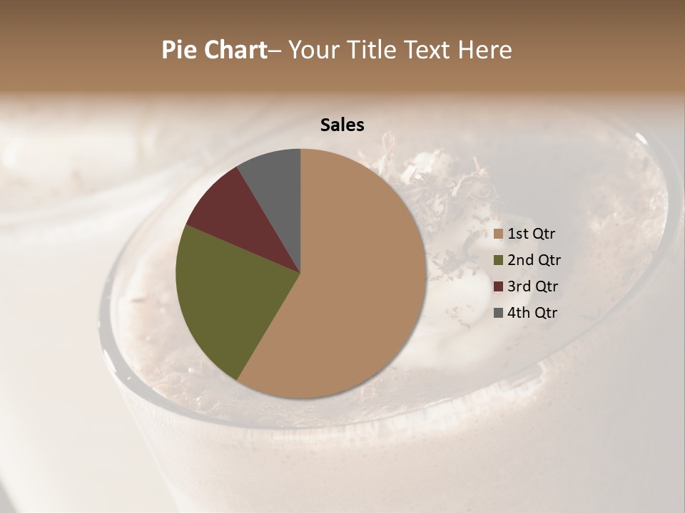 Ice Dessert Beverage PowerPoint Template