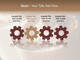 Ice Dessert Beverage PowerPoint Template