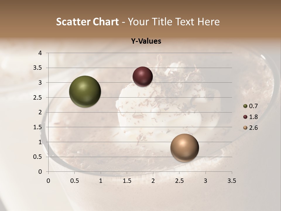 Ice Dessert Beverage PowerPoint Template