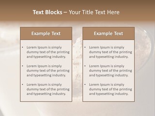 Ice Dessert Beverage PowerPoint Template